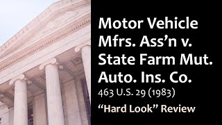 Motor Vehicle Mfrs. Ass’n v. State Farm Mut. Auto. Ins. Co.