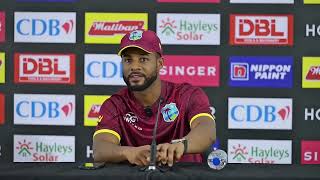 Shai Hope Press Conference | Sri Lanka vs West Indies ODI Series