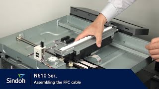 N610 Assembling the FFC cable