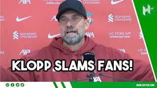 Jurgen Klopp SLAMS Anfield atmosphere and sends plea to supporters ahead of Arsenal clash 😤