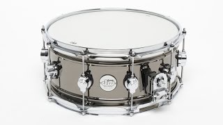 Test n°1 DW Drum Workshop -- Caisse claire DW Design Serie Brass over nickel