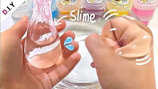 젤몬으로 물 감싸기💧(오호X) | 슬라임 터트리기 | 액괴 실험 | Wrap Water With Slime