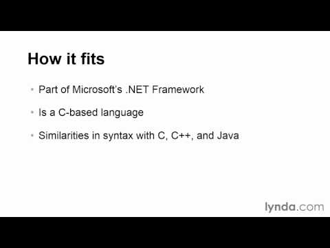 02 01 A brief history of C# 02 01 A brief history of C#