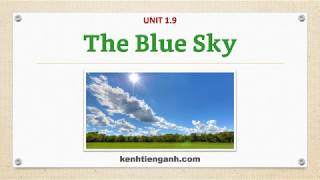 [Unit 1.9] The Blue Sky - Listening English Through Dictation