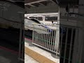 新幹線が入線してくる 東北新幹線 新幹線 はやぶさ 上野駅 撮り鉄 鉄オタ 入線シーン 到着シーン japan train