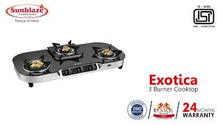 Sunblaze 3 Burner Exotica