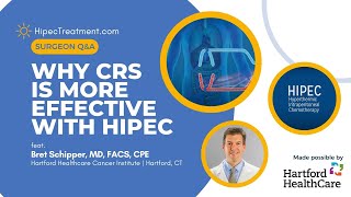 Why CRS Is More Effective with HIPEC | Surgeon Q\u0026A with Dr. Bret Schipper | HipecTreatment.com