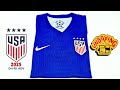 USA soccer jersey AWAY kit 2024 (player version) Unboxing - ASMR