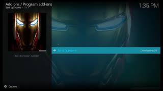 Installing Spinz TV for your KODI Build