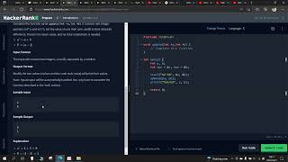 Pointers in C HackerRank