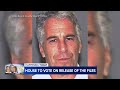 House to vote on Epstein files after Trump reverses stance under bipartisan pressure