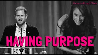 HAVING PURPOSE - Apparently Everyone Should Recognise All Harrys HARD Work