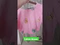 #shortvideo /readymade cotton blouse with butterfly embroidery