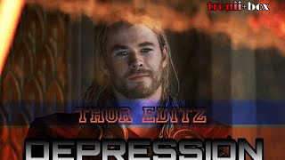 Thor × Nee singam dhaan || depression low WhatsApp status