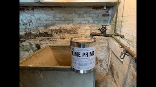 Lime Prime - Lime Wash Basement