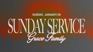 🔴LIVE Sunday Service | Grace Family | Pr. Jiby Varghese 26-01-2025