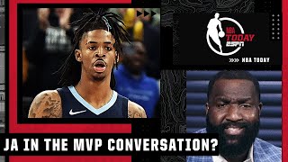 Kendrick Perkins on Ja Morant: 'He's right there in the MVP conversation' 😳 | NBA Today