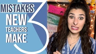 Mistakes New Teachers Make! [TEACHER TAG!]