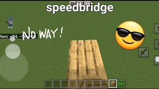 attempting to speedbridge with the new controls in minecraft 1.18.32