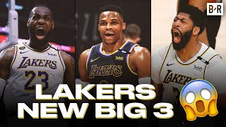 Russell Westbrook Trade Forms New Lakers Big Three With LeBron James & Anthony Davis