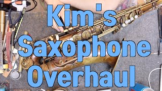 킴스색소폰 전체수리 (연주자 송하철) Kim's saxophone