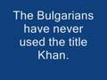 Origins of the Bulgarians