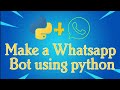 🤖 Build a WhatsApp Bot Using Python in 10 Lines of Code | Easy Automation | Mr. Bionik