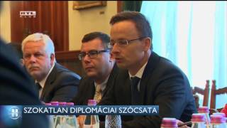 Szokatlan diplomáciai szócsata 16-09-13