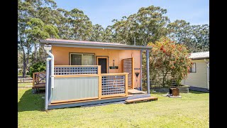 Kookaburra cottage at Durras Lake North Holiday Park