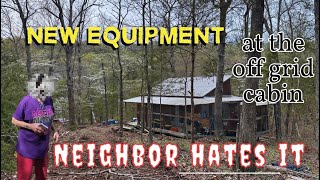 Equipment from Heaven, Neighbor from Hell: trouble at the off grid cabin
