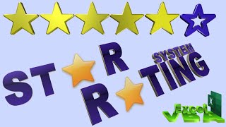 Excel VBA - Create a Star Rating System