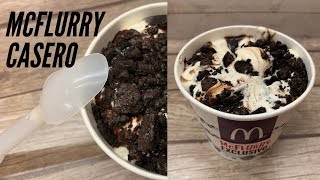 MCFLURRY CASERO de OREO | Helado estilo McDonald's