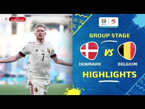 UEFA Euro 2020 | Group B | Denmark V Belgium | Highlights - YouTube