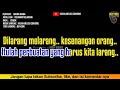 dilarang melarang karaoke rhoma irama