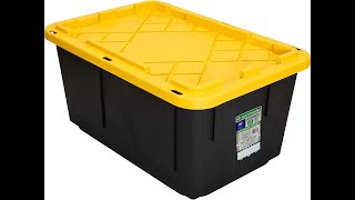 Love these durable stackable tough storage containers(Honest Review)