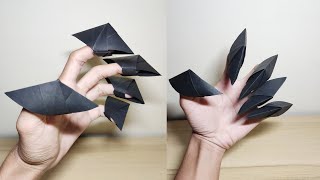 How to make paper claw easy | Origami claw