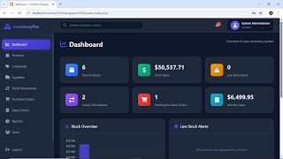 Inventory Management System in PHP MySQL with Source Code