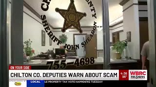 Chilton Co. deputies warn about scam