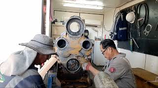 CAT model 3408 engine overhaul assembly new project