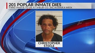 Officials confirm jail inmate death, third in nine days