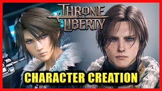 Get SQUALL from Final Fantasy VIII in THRONE AND LIBERTY - Character Creation