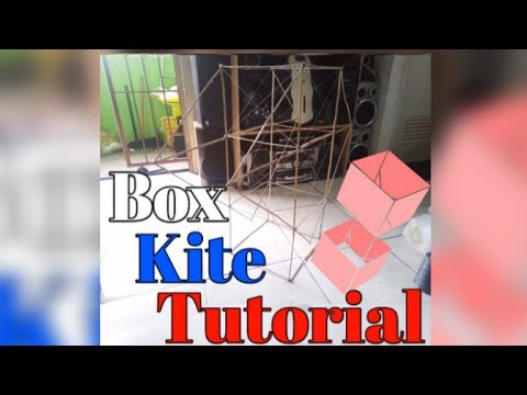 How To Make Box Kite (very Easy) Part1 - YouTube