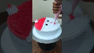 2023 Christmas Cake design #viral #shorts  #christmascake