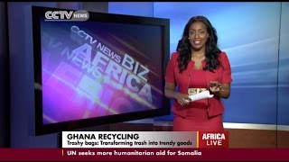 Ghana's Trashy bags: Transforming Trash into Trendy Goods