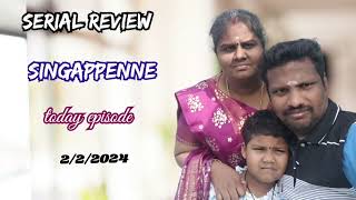 singapennae serial today episode 2/2/2024 | review