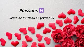 Poissons ♓️ Semaine du 10 au 16 fevrier 25 - Semaine de la réussite. Vous tournez une page 💁‍♀️