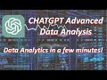 ChatGPT Advanced Data Analysis (Data Analytics in a few minutes!)