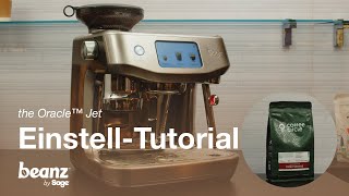 beanz.com | Dialing-in mit Yirga-Santos von Coffee Circle und der Oracle™ Jet | Sage Appliances DE