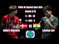 Lakshya Sen vs Anders Antonsen | YONEX All England Open 2024 Badminton | R16