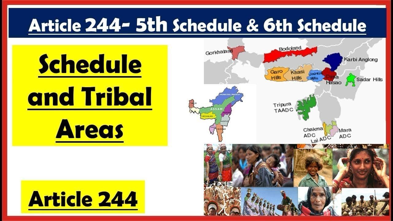 ||5th & 6th Schedule Of The Indian Constitution|| Important Topic ...